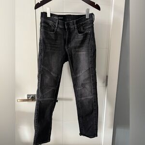 G-Star Black Straight Leg Jeans